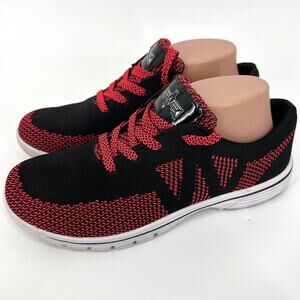 Warrior by Danica Patrick Propel Womens Sneakers Red Black Mesh Size 10M